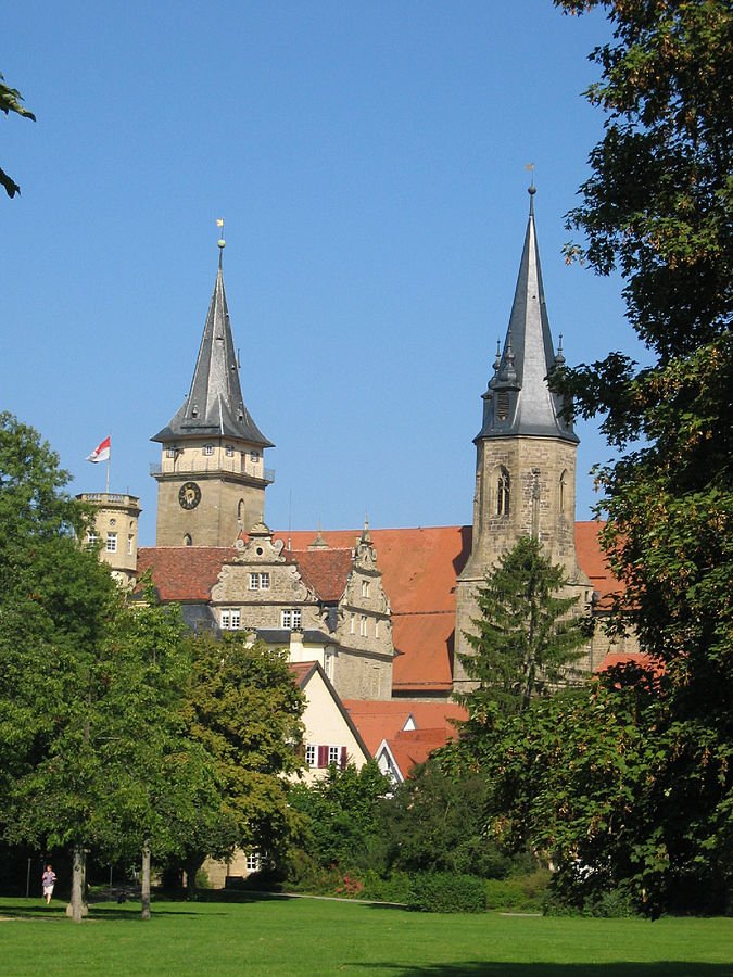 Öhringen, Stiftskirche und Schloss (Blick von der Allmand) - Von Markus Hassler - Eigenes Werk, CC BY-SA 3.0